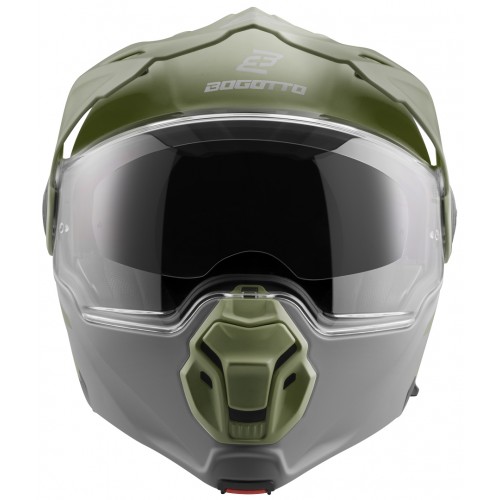 Bogotto FG-102 Стеклопластиковый эндуро / откидной шлем