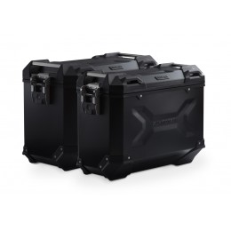 Алюминиевая система корпуса SW-Motech TRAX ADV - черный. 45/37 л. Tiger 1200 Rally / GT Explorer.