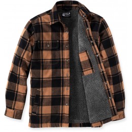 Carhartt Heavyweight Flannel Sherpa Рубашка