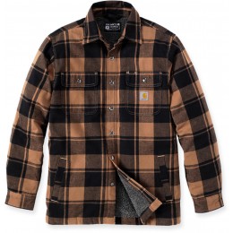 Carhartt Heavyweight Flannel Sherpa Рубашка