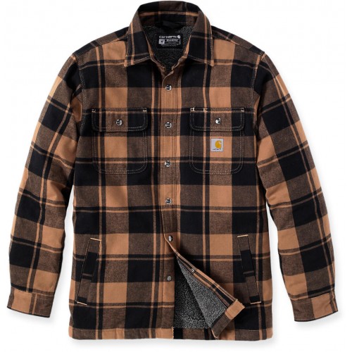 Carhartt Heavyweight Flannel Sherpa Рубашка