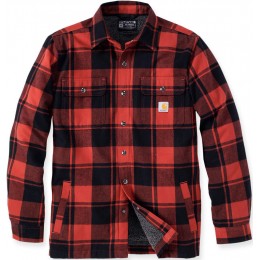Carhartt Heavyweight Flannel Sherpa Рубашка