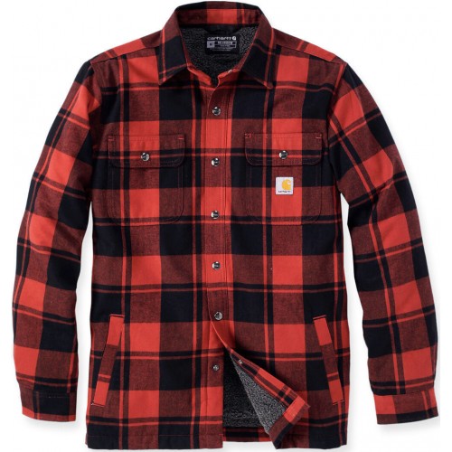 Carhartt Heavyweight Flannel Sherpa Рубашка