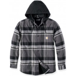 Carhartt Rugged Flex Flannel Hooded Рубашка