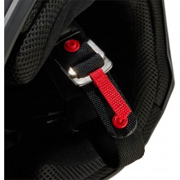 FOX V1 Matte Black 2023 Молодежный шлем для мотокросса