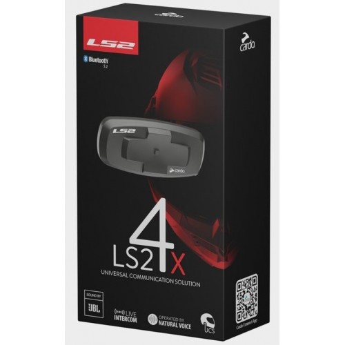 LS2 Cardo Freecom 4x Система связи Bluetooth Один комплект