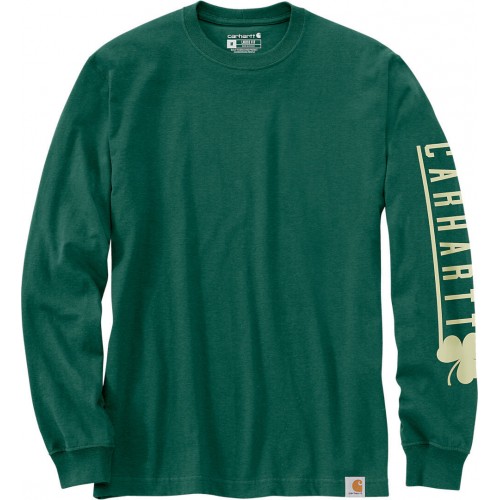 Carhartt Shamrock Graphic Рубашка с длинным рукавом