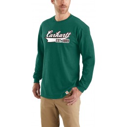 Carhartt Relaxed Fit Script Graphic Рубашка с длинным рукавом