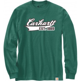 Carhartt Relaxed Fit Script Graphic Рубашка с длинным рукавом