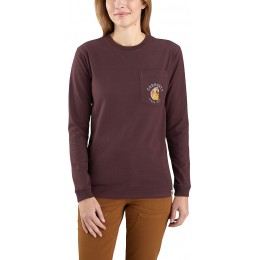 Carhartt Workwear Graphic Женская рубашка с длинным рукавом
