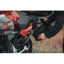 Комплект седельных сумок SW-Motech PRO BLAZE H - Черный. Kawasaki Z H2 (19-).