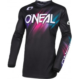 Oneal Element Voltage черный/розовый женский трикотаж для мотокросса