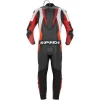 Spidi Sport Warrior Pro Перфорированный цельный кожаный костюм мотоцикла