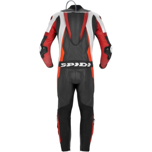 Spidi Sport Warrior Pro Перфорированный цельный кожаный костюм мотоцикла