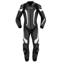 Spidi Laser Pro Один кусок Перфорированный мотоцикл Кожаный костюм