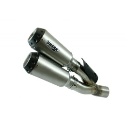 SHARK EXHAUST TRC-10 титановое/углеродное серебро