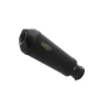 SHARK EXHAUST DSX-7 с покрытием из нержавеющей стали/углеродного матового черного цвета