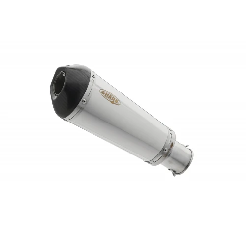 SHARK EXHAUST DSX-7 щеткой из нержавеющей стали / углеродного серебра