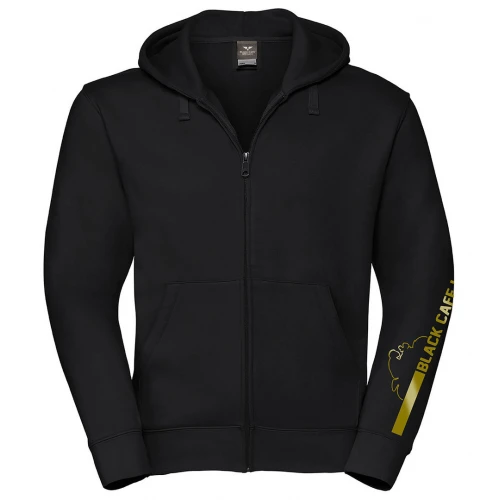 Black-Cafe London Retro Stripe Зип Худи