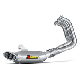 Akrapovic скольжения на гоночной линии титановой выхлопной системы