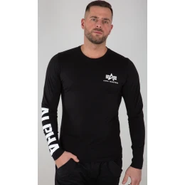 Alpha Industries Sleeve Print Heavy Рубашка с длинными рукавами