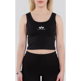 Alpha Industries Basic Crop SL Дамы Танк Топ