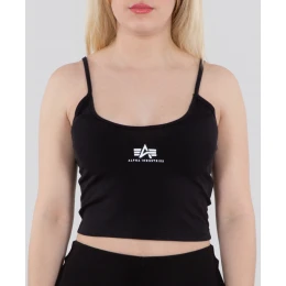 Alpha Industries Basic Crop SL Дамы Топ