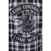 King Kerosin Lone Wolf Рубашка мотоцикла