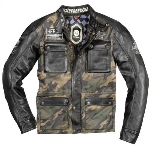 HolyFreedom Quattro Camo мотоциклетная кожаная/текстильная куртка