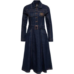 Queen Kerosin Swing Denim Женское платье