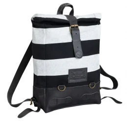 HolyFreedom Roll-Top Striped Рюкзак