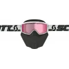 Scott Primal Safari Facemask Черно-белые снежные очки