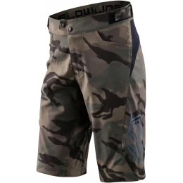 Troy Lee Designs Flowline Shell Spray Camo Молодежные велосипедные шорты