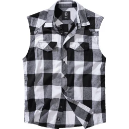 Brandit Checkshirt рубашка без рукавов