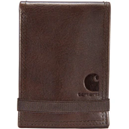 Carhartt Milled Leather Classic Stitched Front Pocket Бумажник