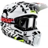 Leatt 3.5 Zebra Молодежный шлем для мотокросса