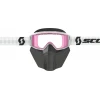 Scott Primal Safari Facemask Белые/розовые снежные очки