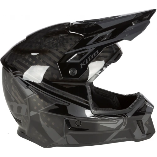 Klim F3 Carbon Pro Ascent Шлем для снегохода