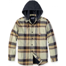 Carhartt Rugged Flex Flannel Hooded Рубашка