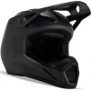 FOX V1 Matte Black 2023 Молодежный шлем для мотокросса