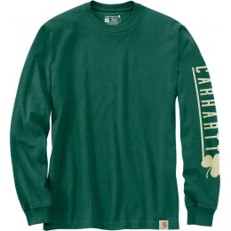 Carhartt Shamrock Graphic Рубашка с длинным рукавом